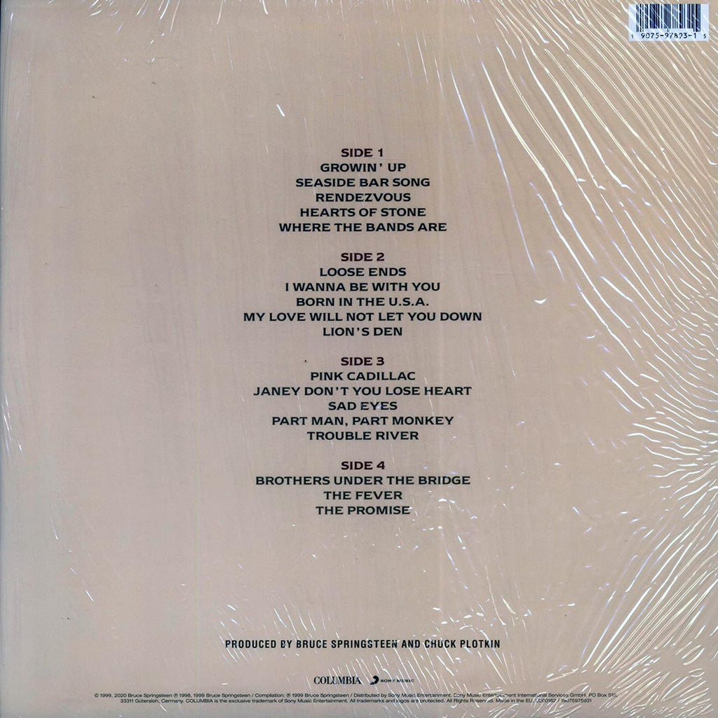 Bruce Springsteen - 18 Tracks (2xLP) vinyl LP back cover