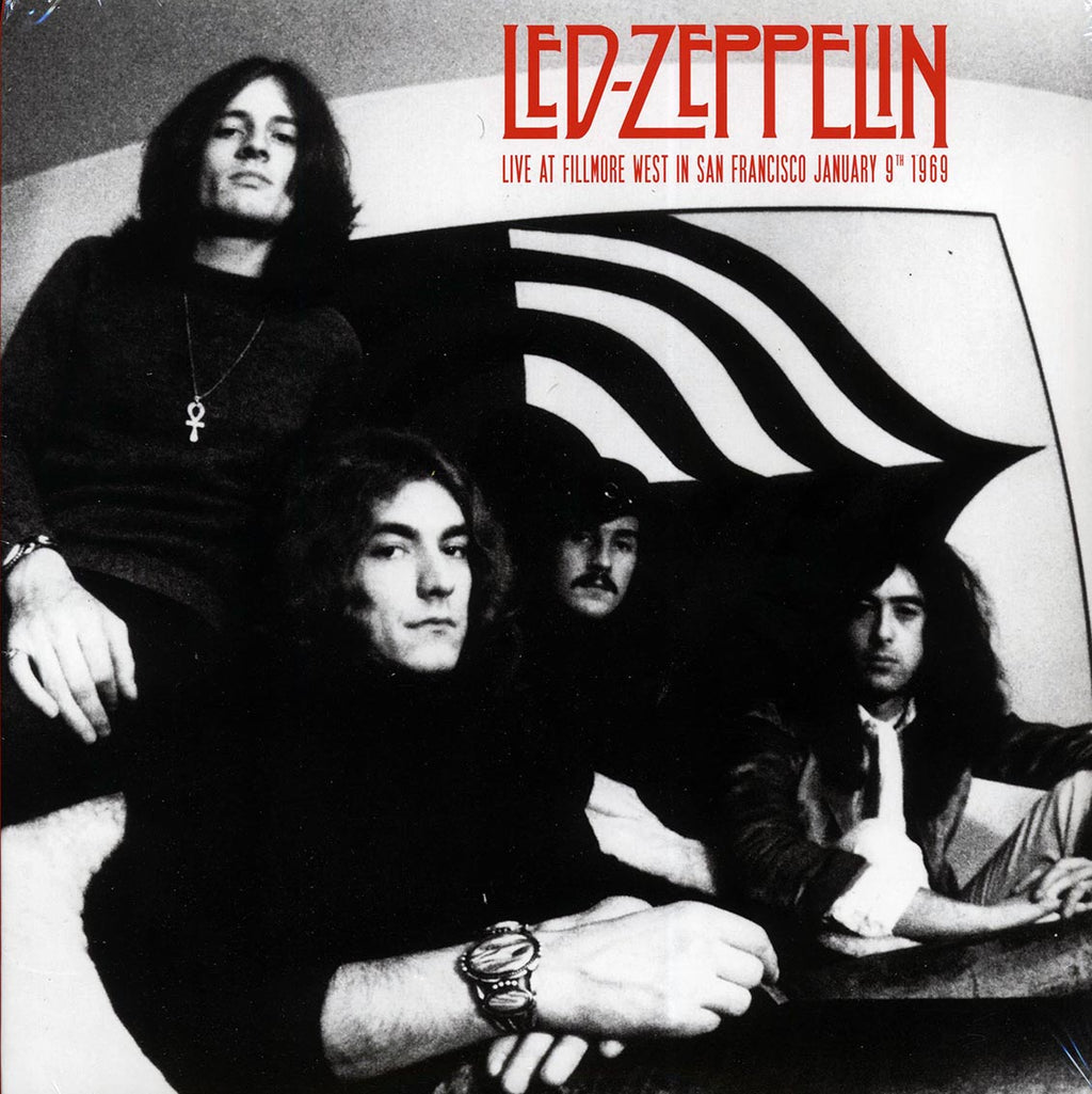 Led Zeppelin - Live At Fillmore West In San Francisco January 9th 1969 vinyl LP front cover