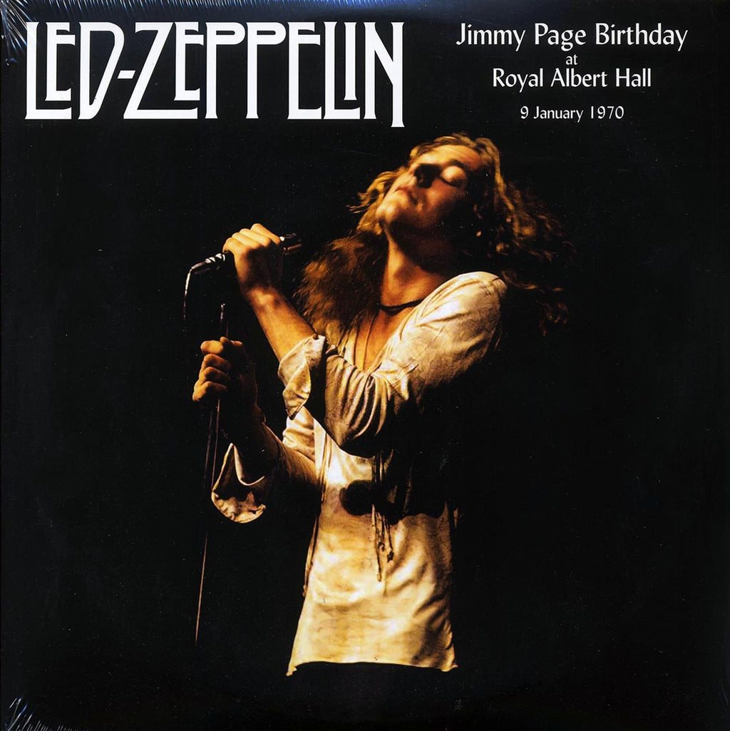 Led Zeppelin - Jimmy Page Birthday At Royal Albert Hall 9 January 1970 (2xLP) vinyl LP front cover