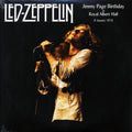Led Zeppelin - Jimmy Page Birthday At Royal Albert Hall 9 January 1970 (2xLP) vinyl LP front cover