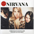 Nirvana - Christmas In Seattle 1988: Sub Pop Launch Party (ltd. ed.) (2xLP) (clear vinyl) vinyl LP front cover