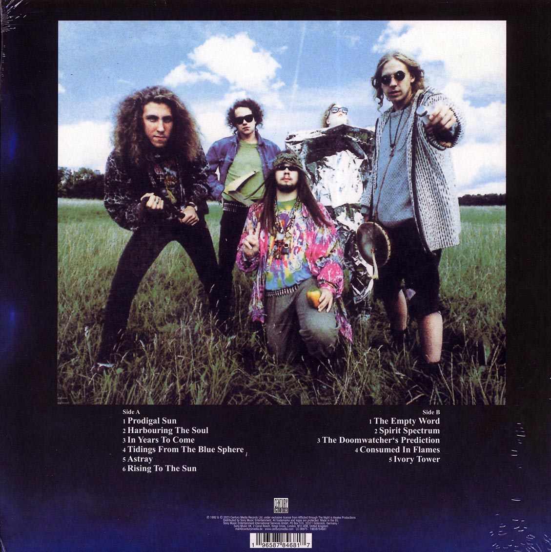 Afflicted - Prodigal Son (180g) (remastered) vinyl LP back cover