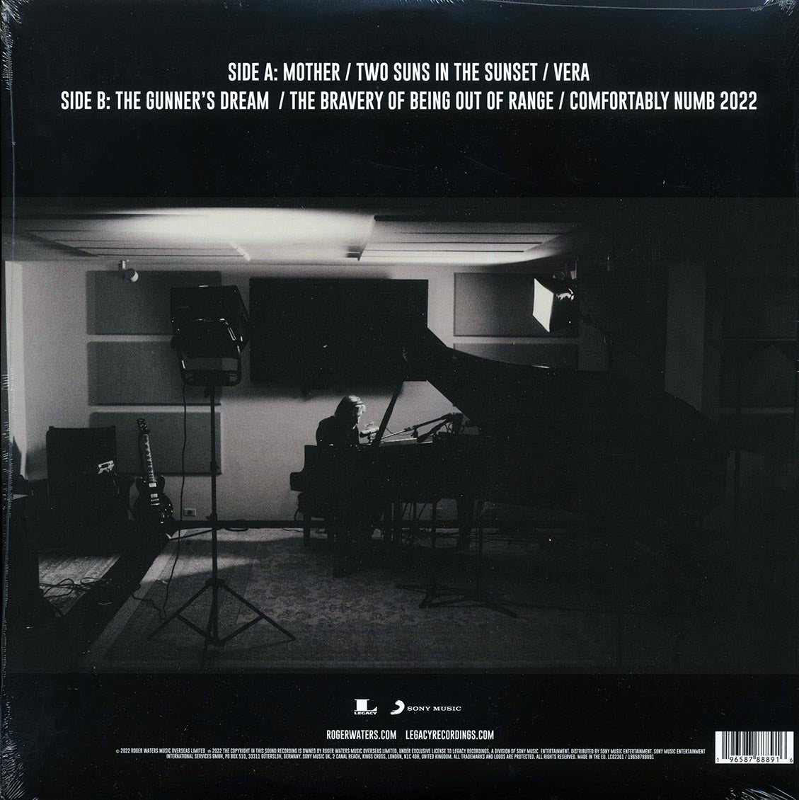Roger Waters - The Lockdown Sessions vinyl LP back cover