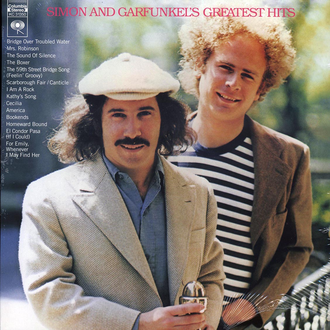 Simon & Garfunkel - Greatest Hits vinyl LP front cover