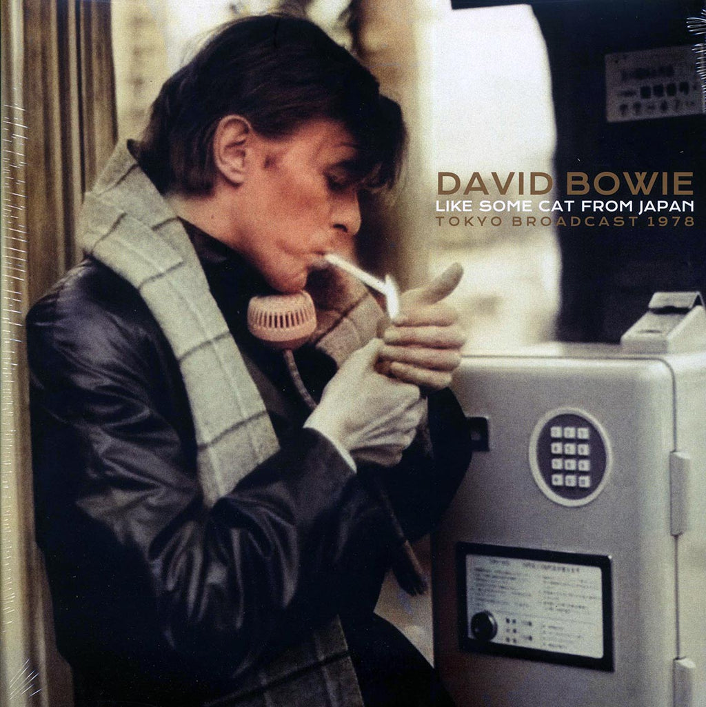 David Bowie - Like Some Cat From Japan: Tokyo Broadcast 1978 (ltd. ed.) (2xLP) (clear vinyl) vinyl LP front cover