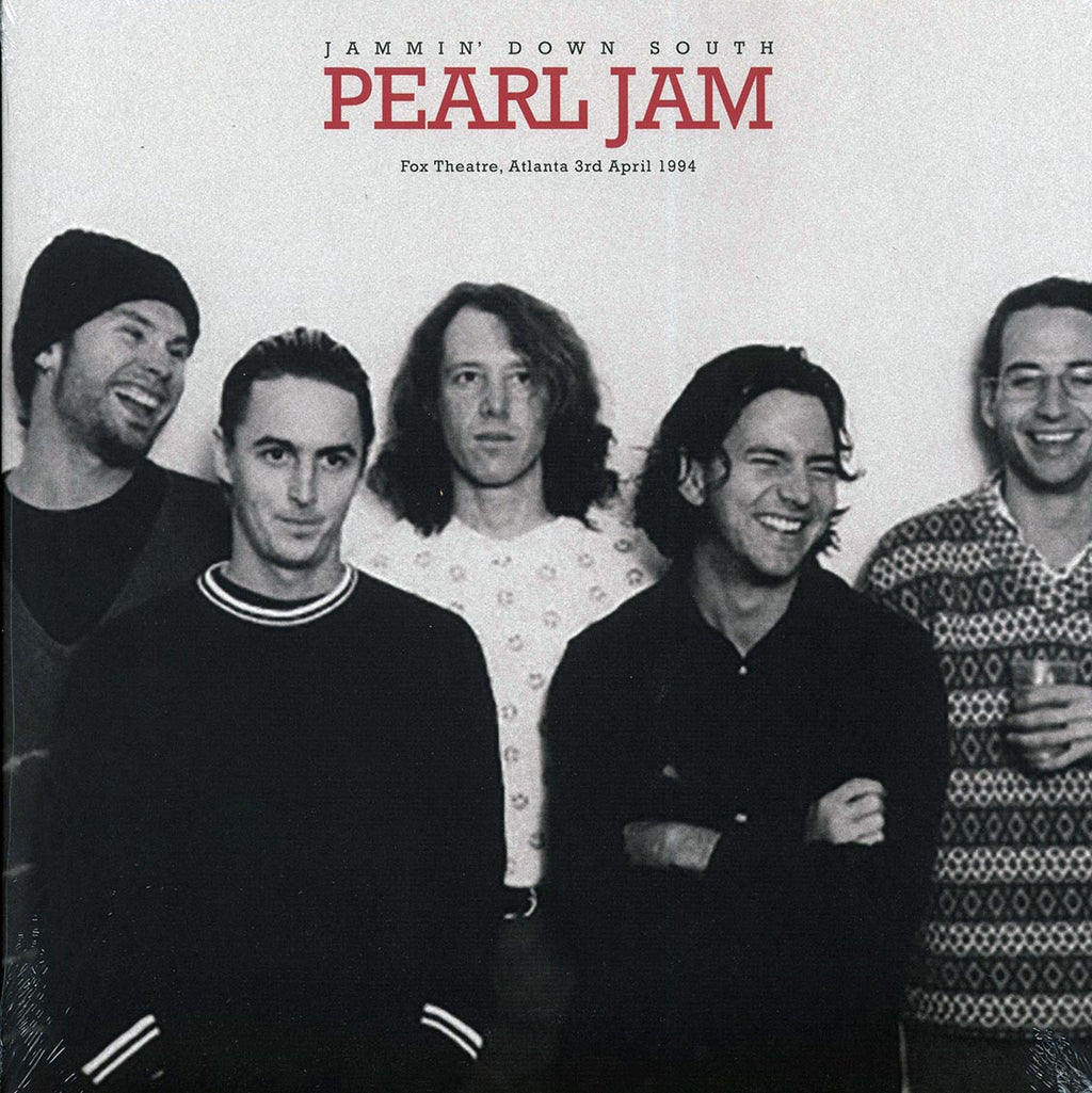 Pearl Jam - Jammin' Down South: Fox Theatre, Atlanta 3rd April 1994 vinyl LP front cover