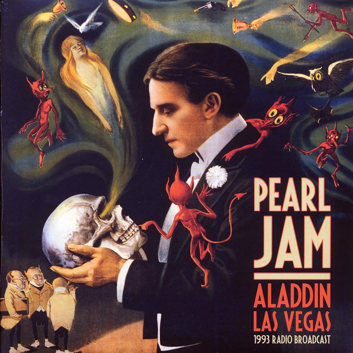Pearl Jam - Aladdin Las Vegas 1993 Radio Broadcast (2xLP) vinyl LP front cover