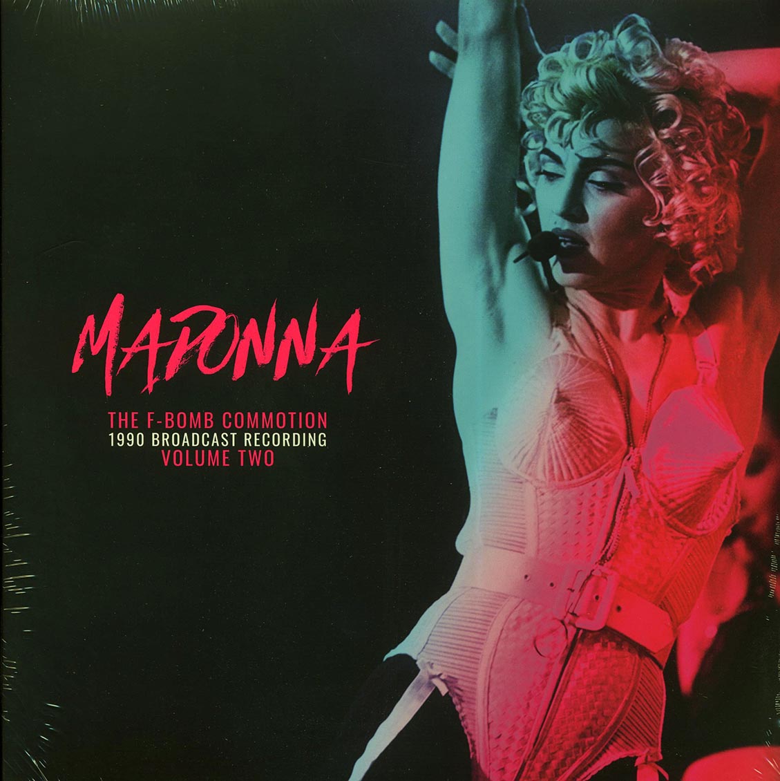 Madonna - The F-bomb Commotion Volume 2: 1990 Broadcast Recording (2xLP) vinyl LP front cover