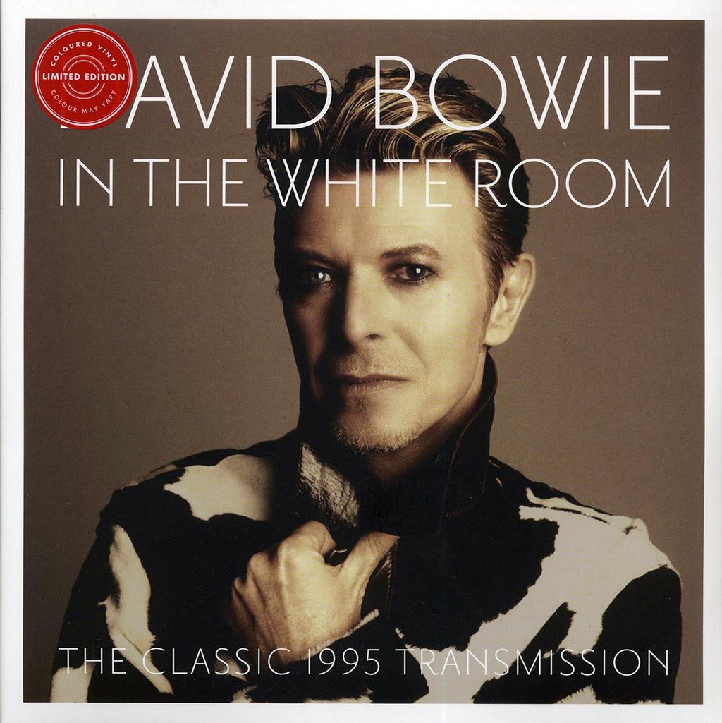 David Bowie - In The White Room: The Classic 1995 Transmission, Westway Studios, London, 14th December 1995 (ltd. ed.) (2xLP) (clear vinyl) vinyl LP front cover