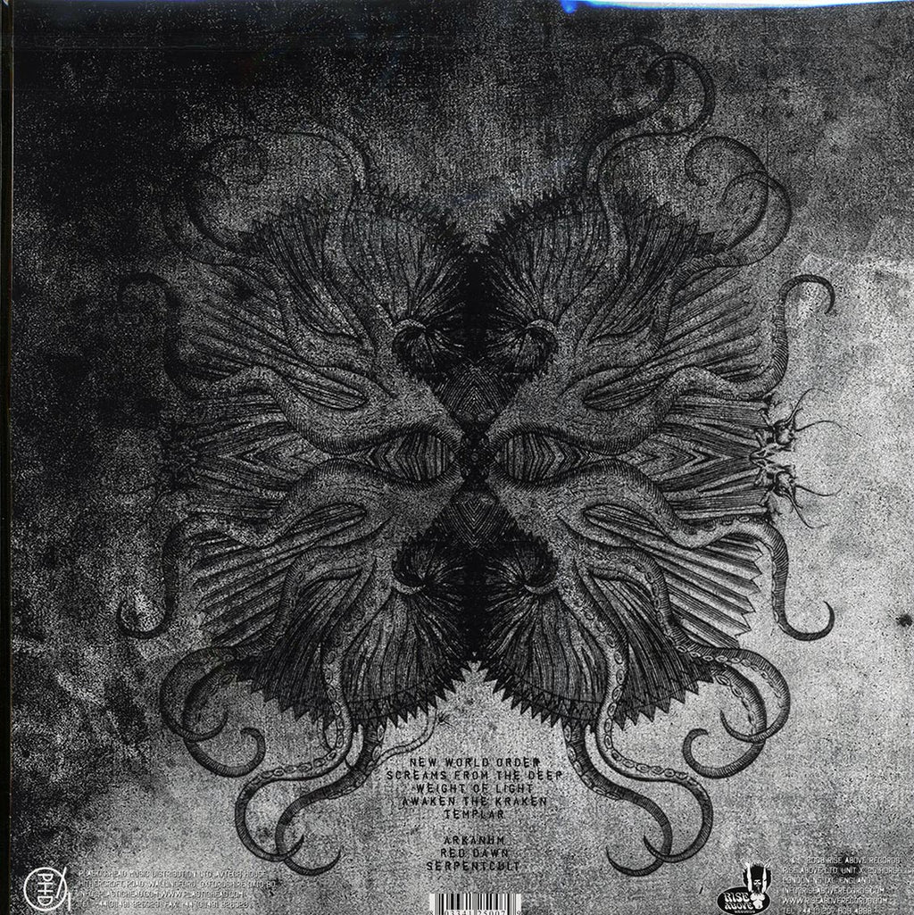 Serpentcult - Weight Of Light (ltd. ed.) (grey vinyl) vinyl LP back cover
