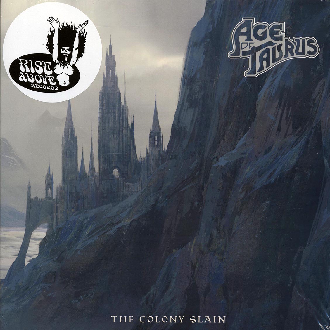 Age Of Taurus - The Colony Slain vinyl LP front cover