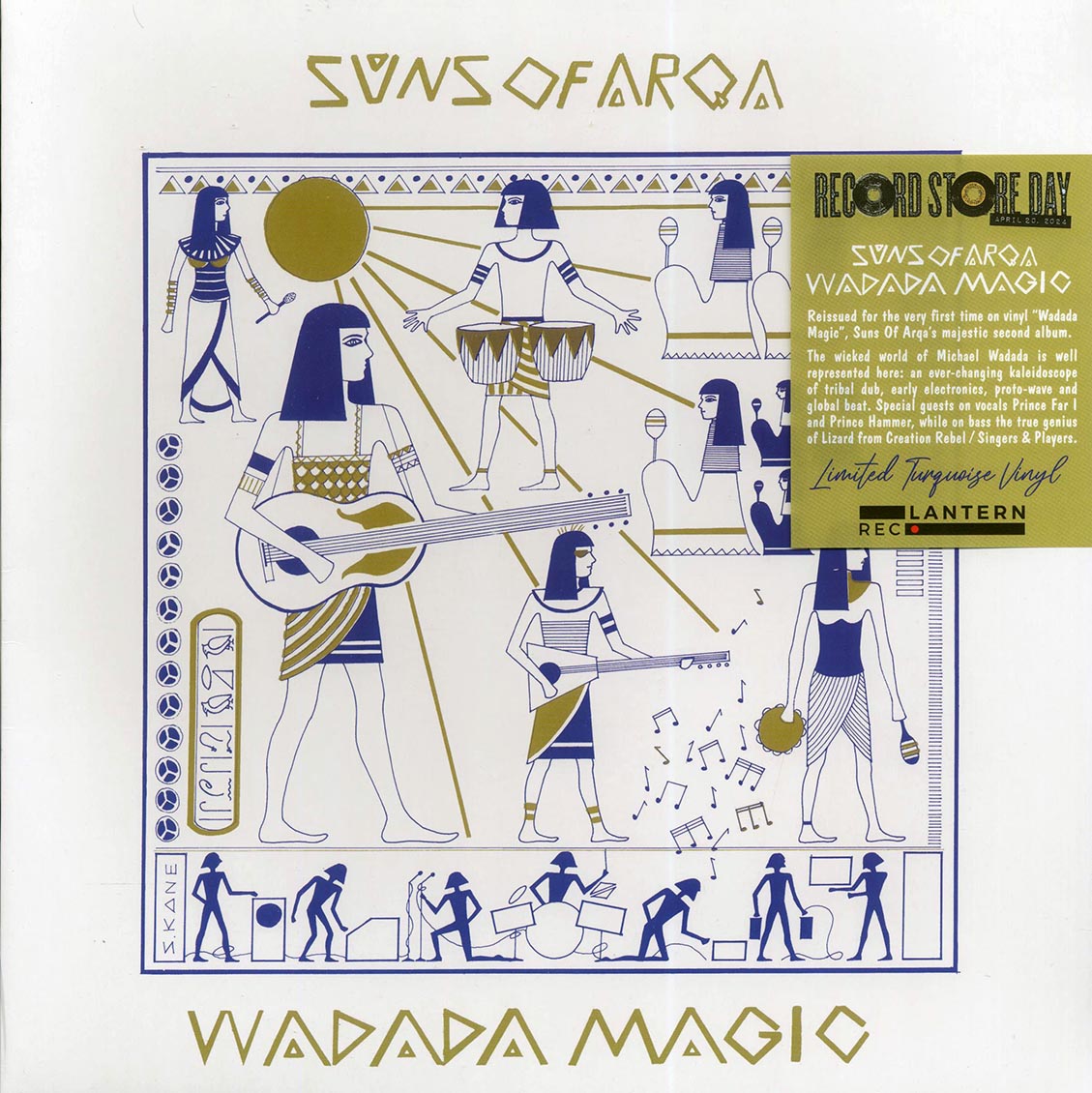 Suns Of Arqa, Prince Far I - Wadada Magic (RSD 2024) (ltd. ed.) (colored vinyl) vinyl LP front cover