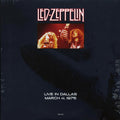 Led Zeppelin - Live In Dallas, March 4, 1975 vinyl LP front cover