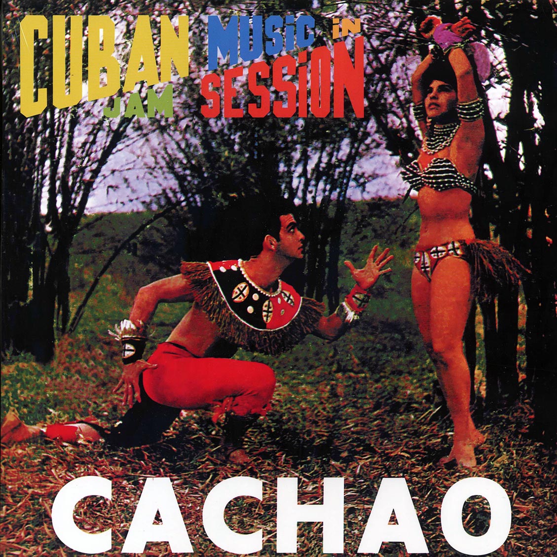 Cachao - Cuban Music In Jam Sessions vinyl LP front cover