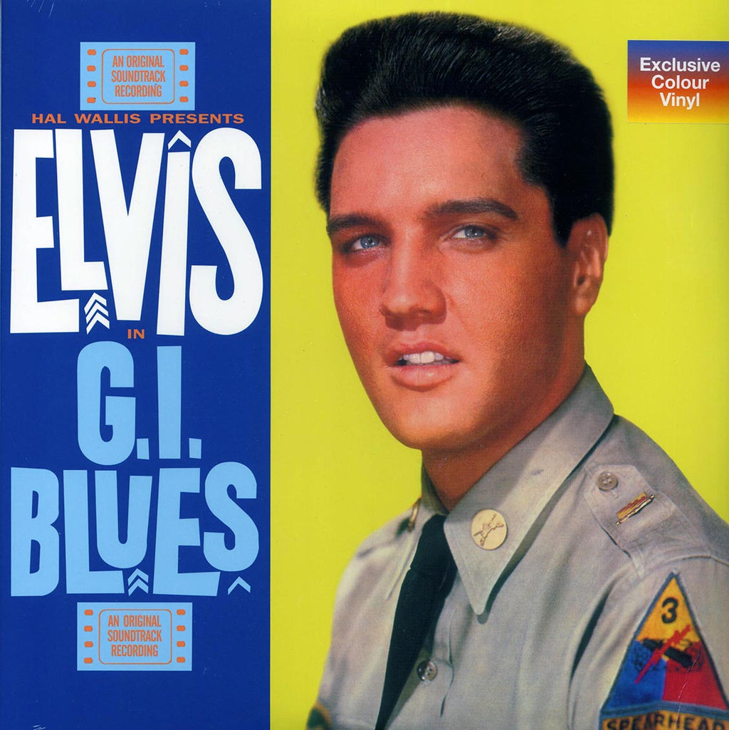 Elvis Presley - GI Blues (yellow vinyl) vinyl LP front cover