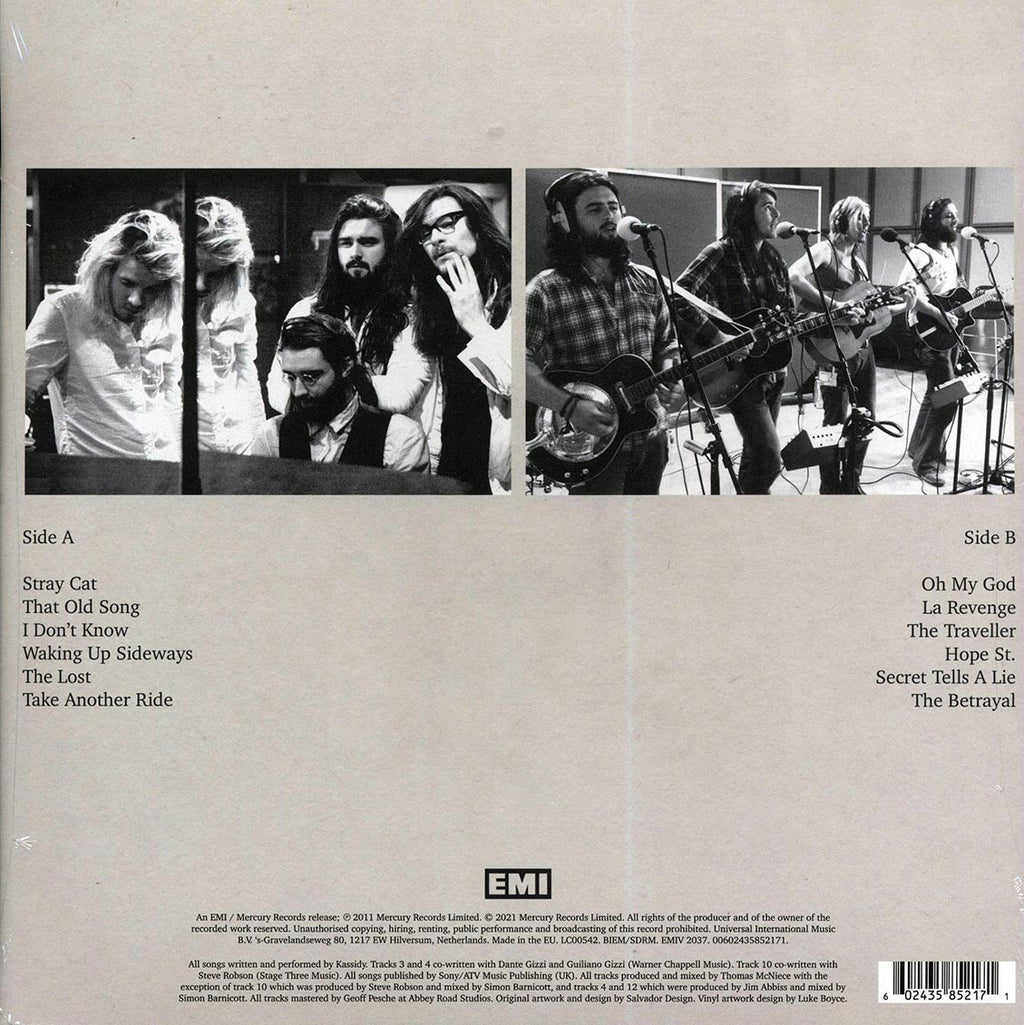 Kassidy - Hope St. vinyl LP back cover
