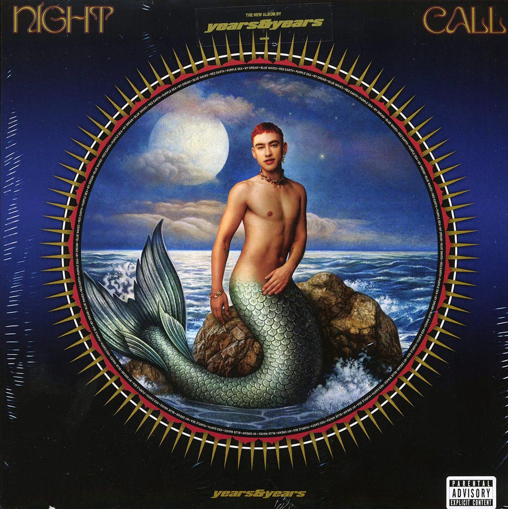 Years & Years - Night Call (ltd. ed.) (blue vinyl) vinyl LP front cover