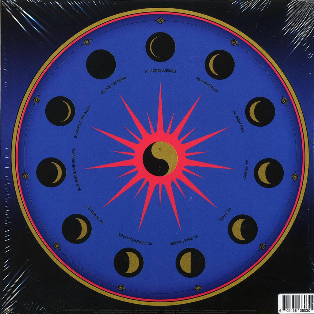 Years & Years - Night Call (ltd. ed.) (blue vinyl) vinyl LP back cover