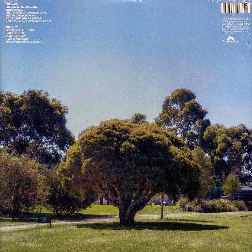 Jamie T - The Theory Of Whatever (ltd. ed.) (green vinyl) vinyl LP back cover