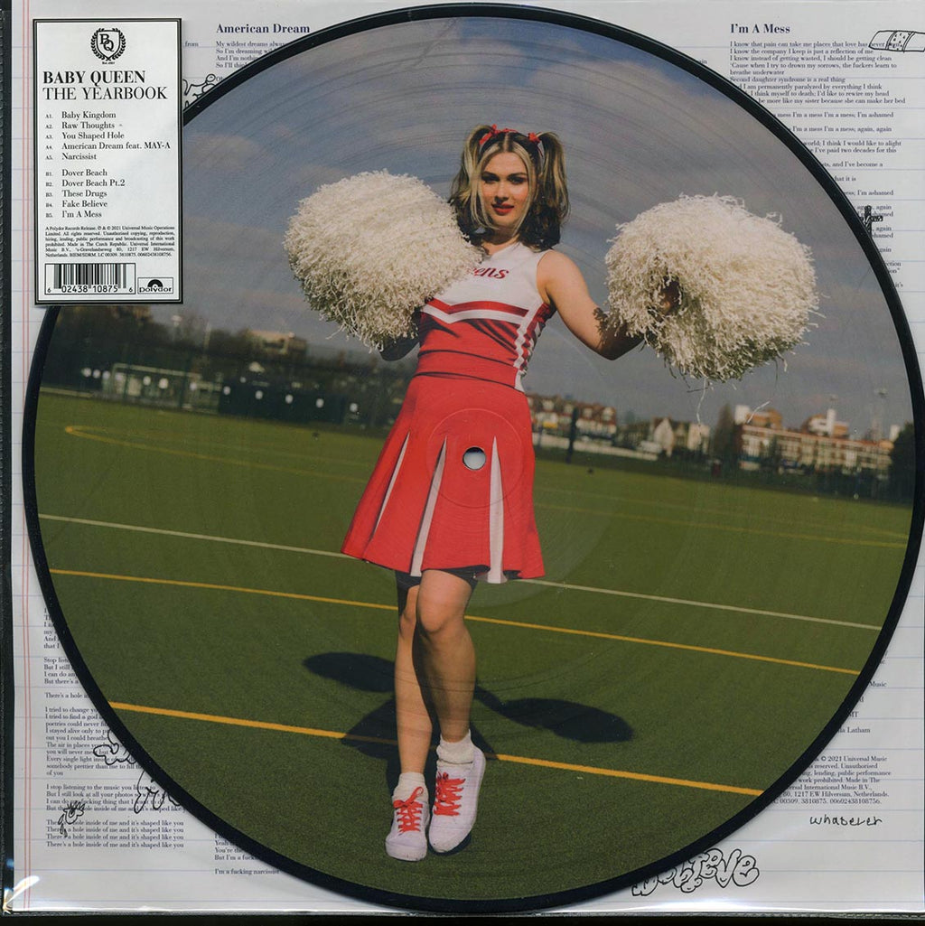 Baby Queen - The Yearbook (picture disc) vinyl LP front cover