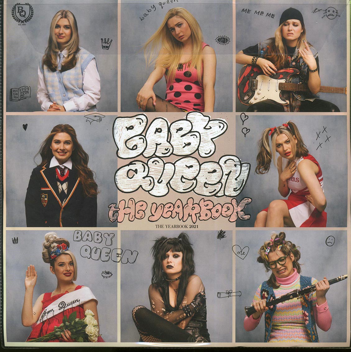 Baby Queen - The Yearbook (picture disc) vinyl LP back cover