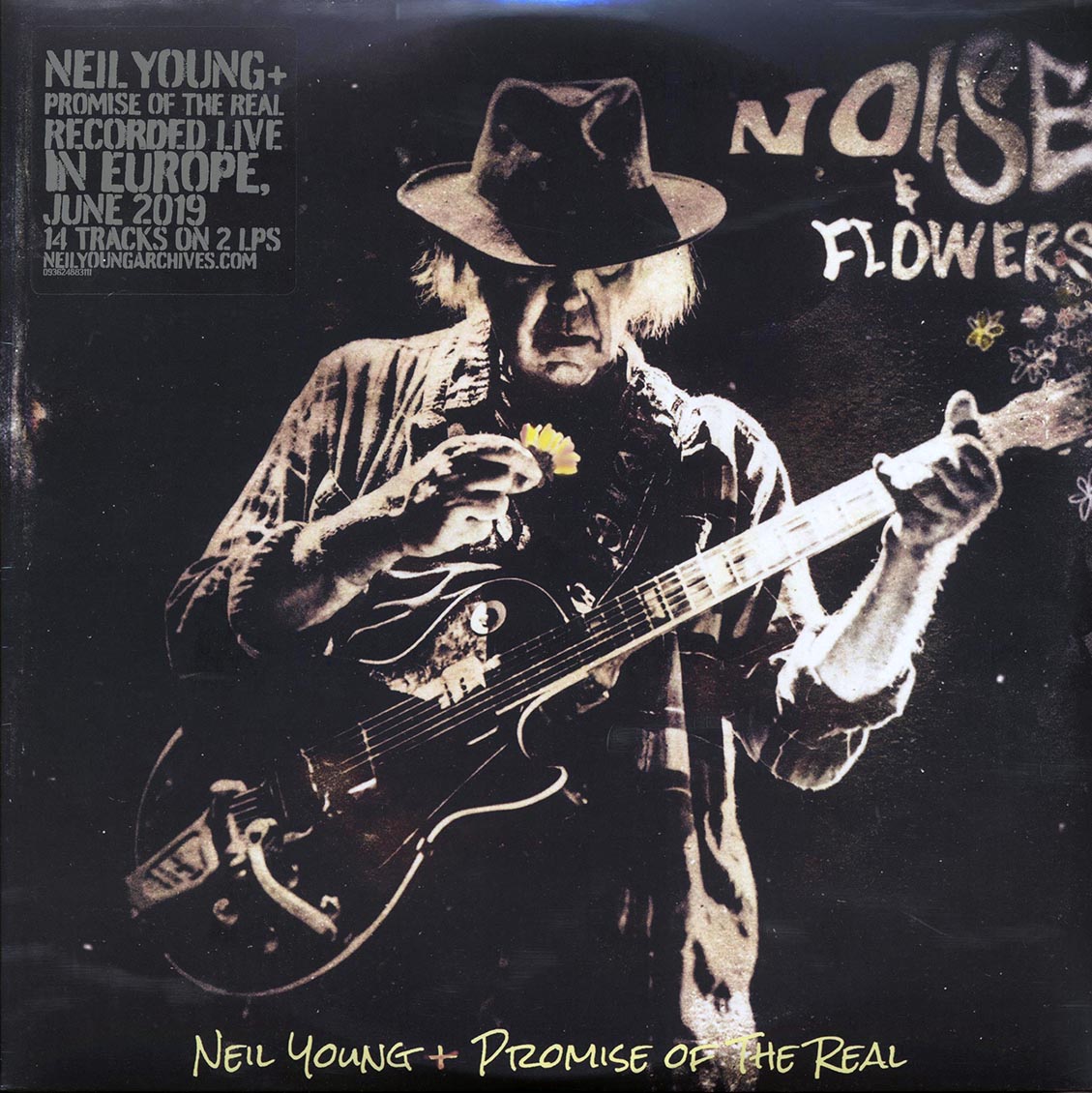 Neil Young & The Promise Of The Real - Noise & Flowers (2xLP) vinyl LP front cover