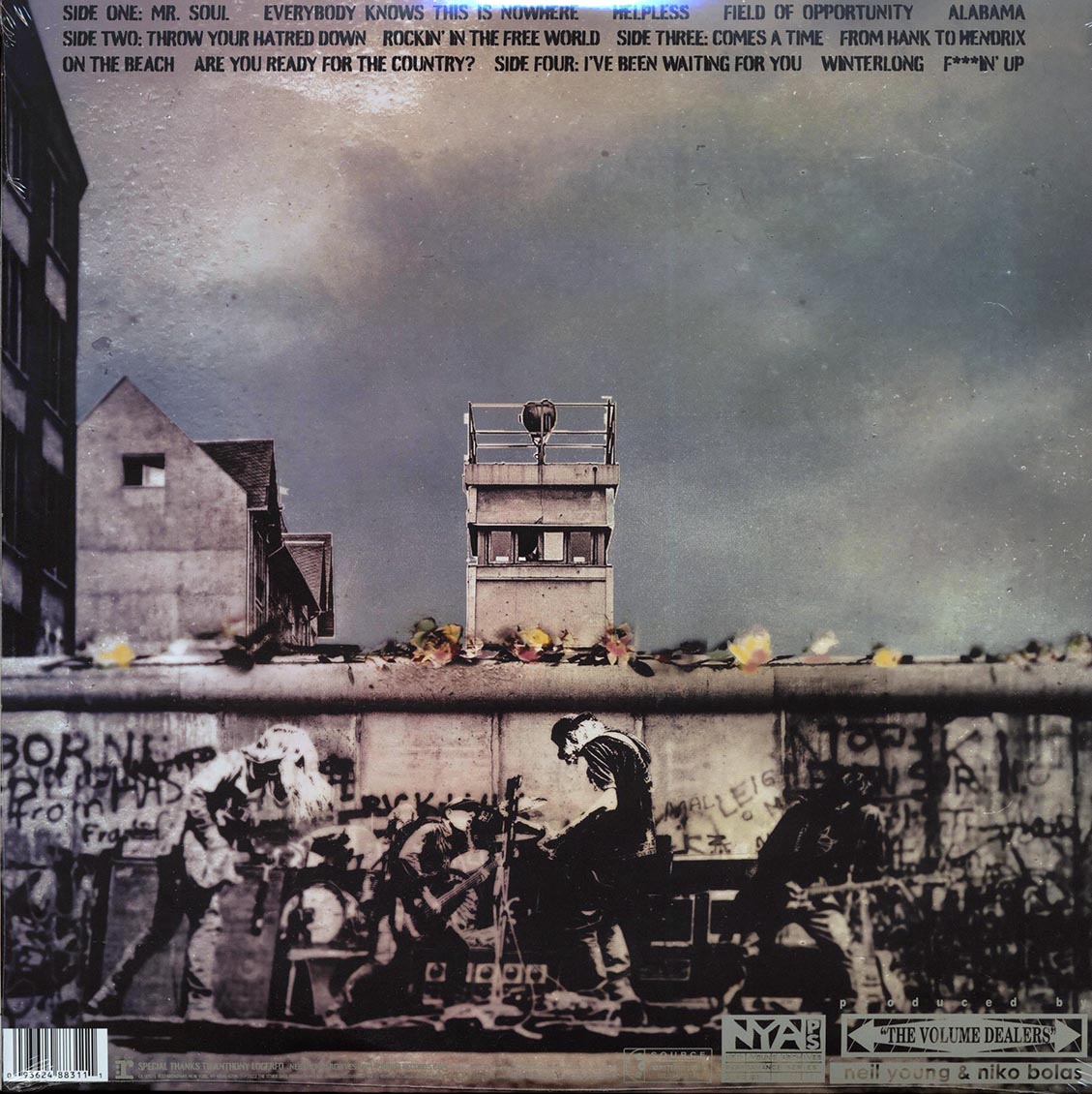 Neil Young & The Promise Of The Real - Noise & Flowers (2xLP) vinyl LP back cover