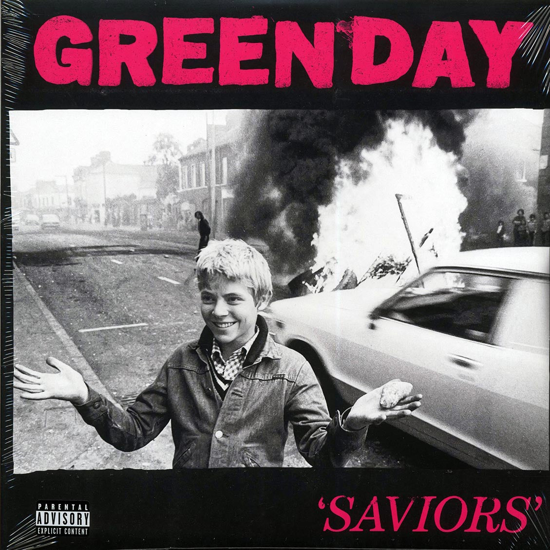 Green Day - Saviors vinyl LP front cover