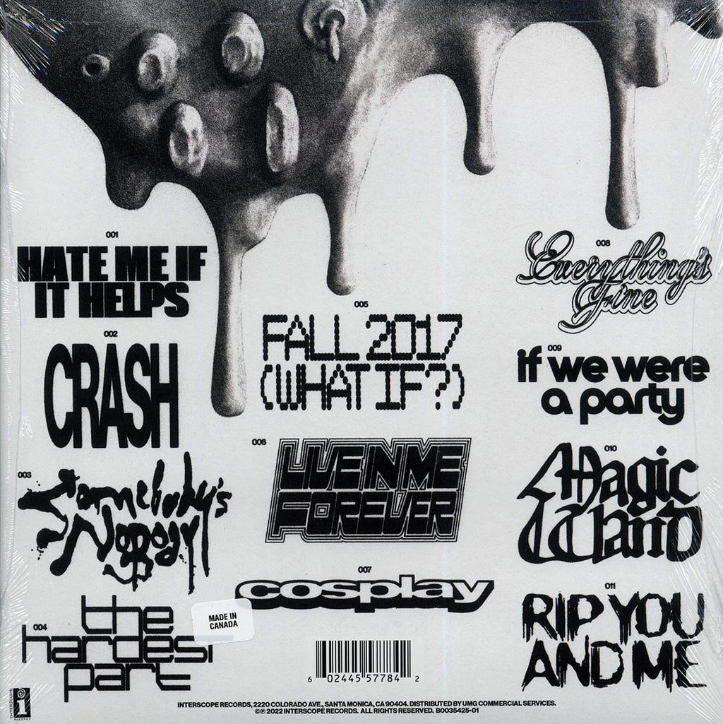 Alexander 23 - Aftershock vinyl LP back cover