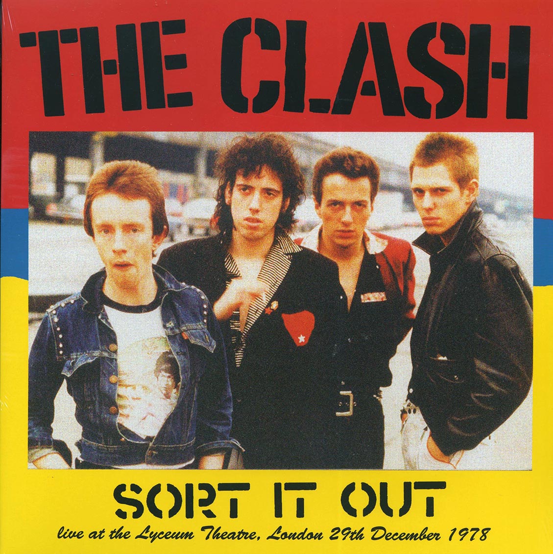 The Clash - Sort It Out: Live At The Lyceum Theatre, London 29th December 1978 vinyl LP front cover