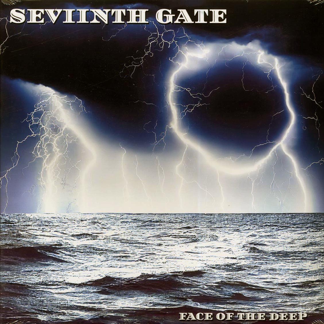 Seviinth Gate - Face Of The Deep (ltd. ed.) (blue vinyl) vinyl LP front cover