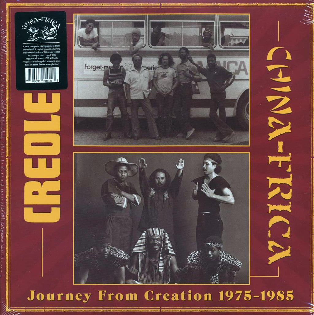 Creole, Chinafrica - Journey From Creation 1975-1985 (2xLP) vinyl LP front cover