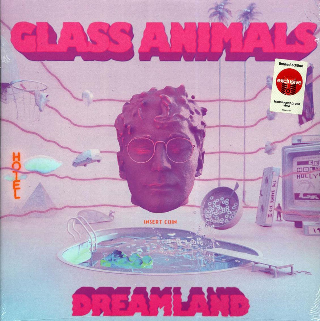 Glass Animals - Dreamland (ltd. ed.) (green vinyl) vinyl LP front cover