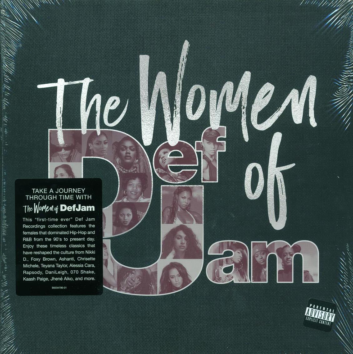 Ashanti, Foxy Brown, Nikki D, Chrisette Michele, Etc. - The Women Of Def Jam (3xLP) (box set) vinyl LP front cover