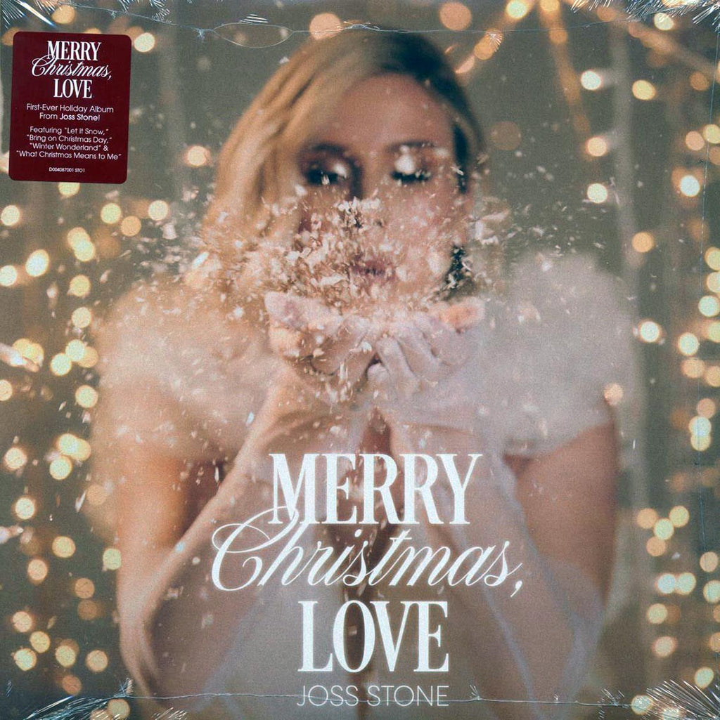 Joss Stone - Merry Christmas, Love vinyl LP front cover