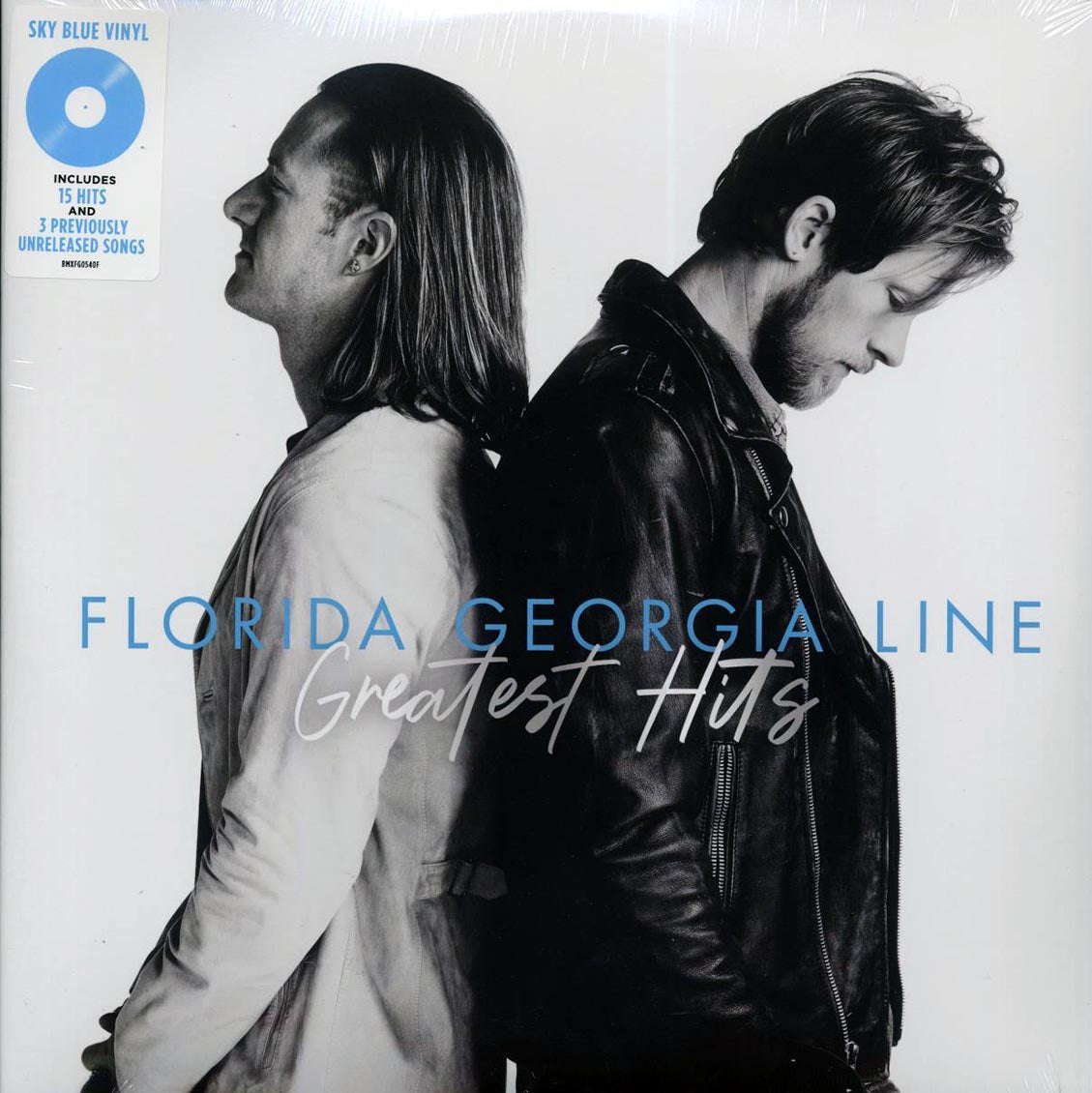 Florida Georgia Line - Greatest Hits (2xLP) (blue vinyl) vinyl LP front cover