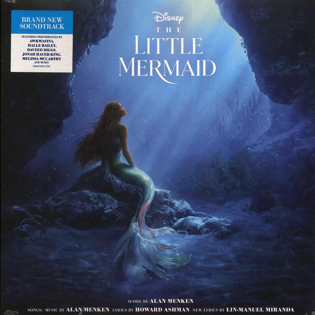 Alan Menken, Halle Bailey, Awkwafina, Daveed Diggs, Etc. - The Little Mermaid vinyl LP front cover