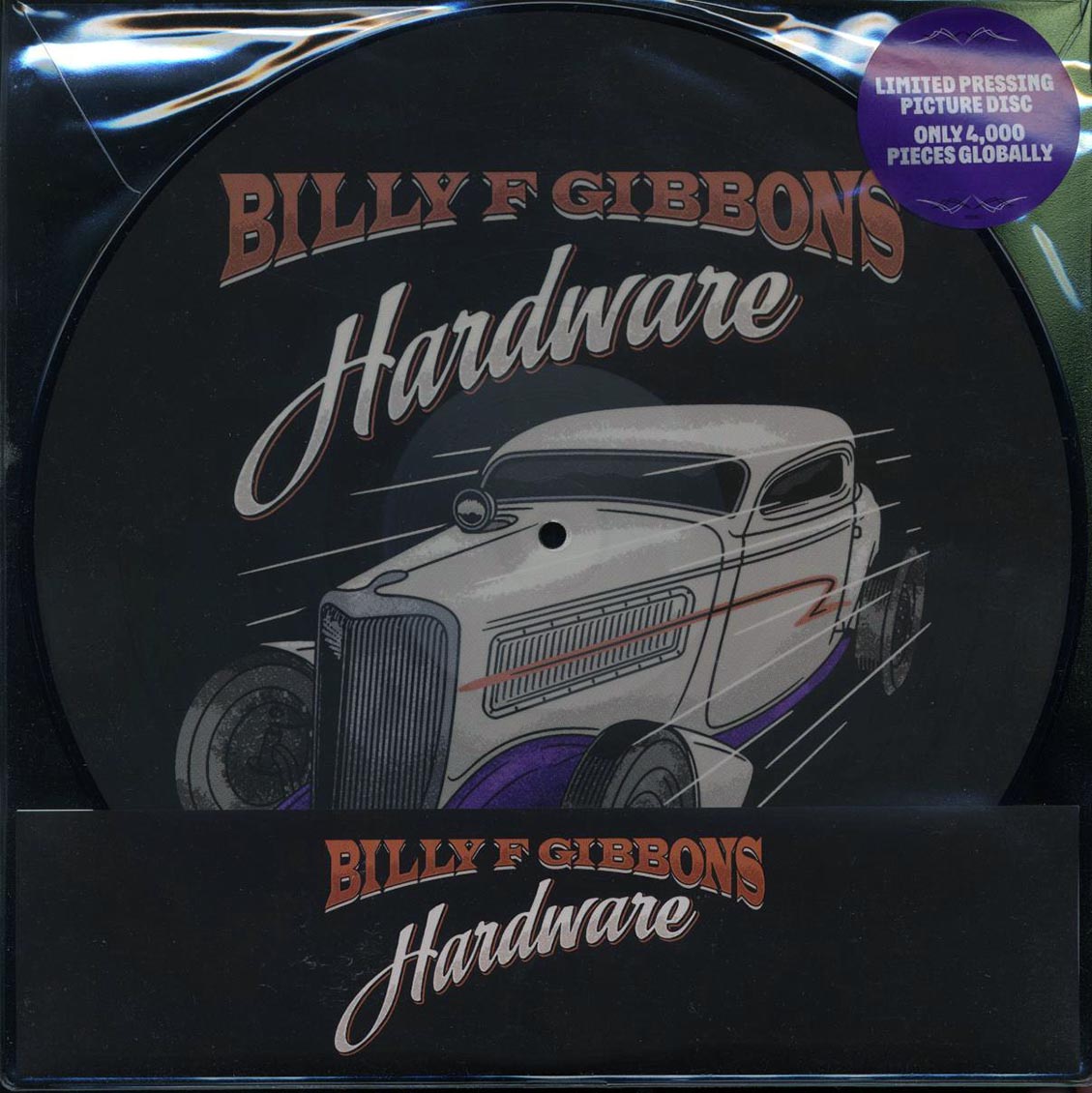 Billy F Gibbons - Hardware (ltd. ed.) (picture disc) vinyl LP front cover