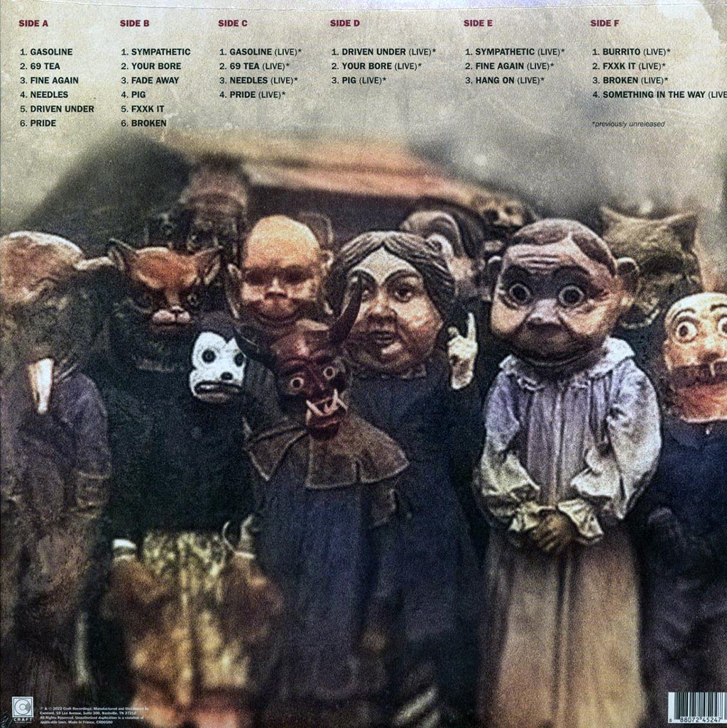 Seether - Disclaimer (20th Anniv. Ed.) (ltd. ed.) (3xLP) (deluxe edition) vinyl LP back cover