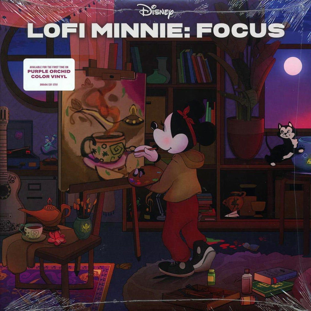 Various - Lofi Minnie: Focus (purple vinyl) vinyl LP front cover