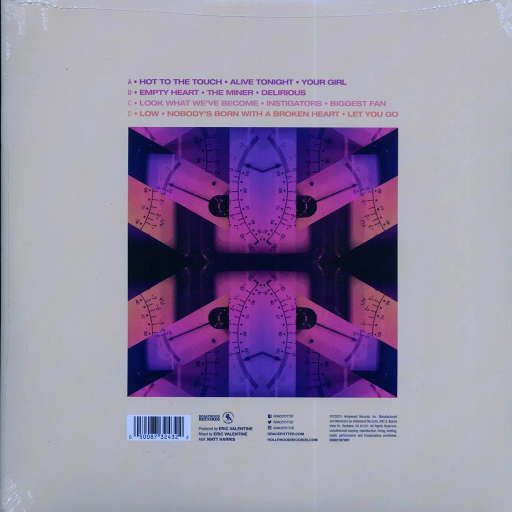 Grace Potter - Midnight (2xLP) vinyl LP back cover