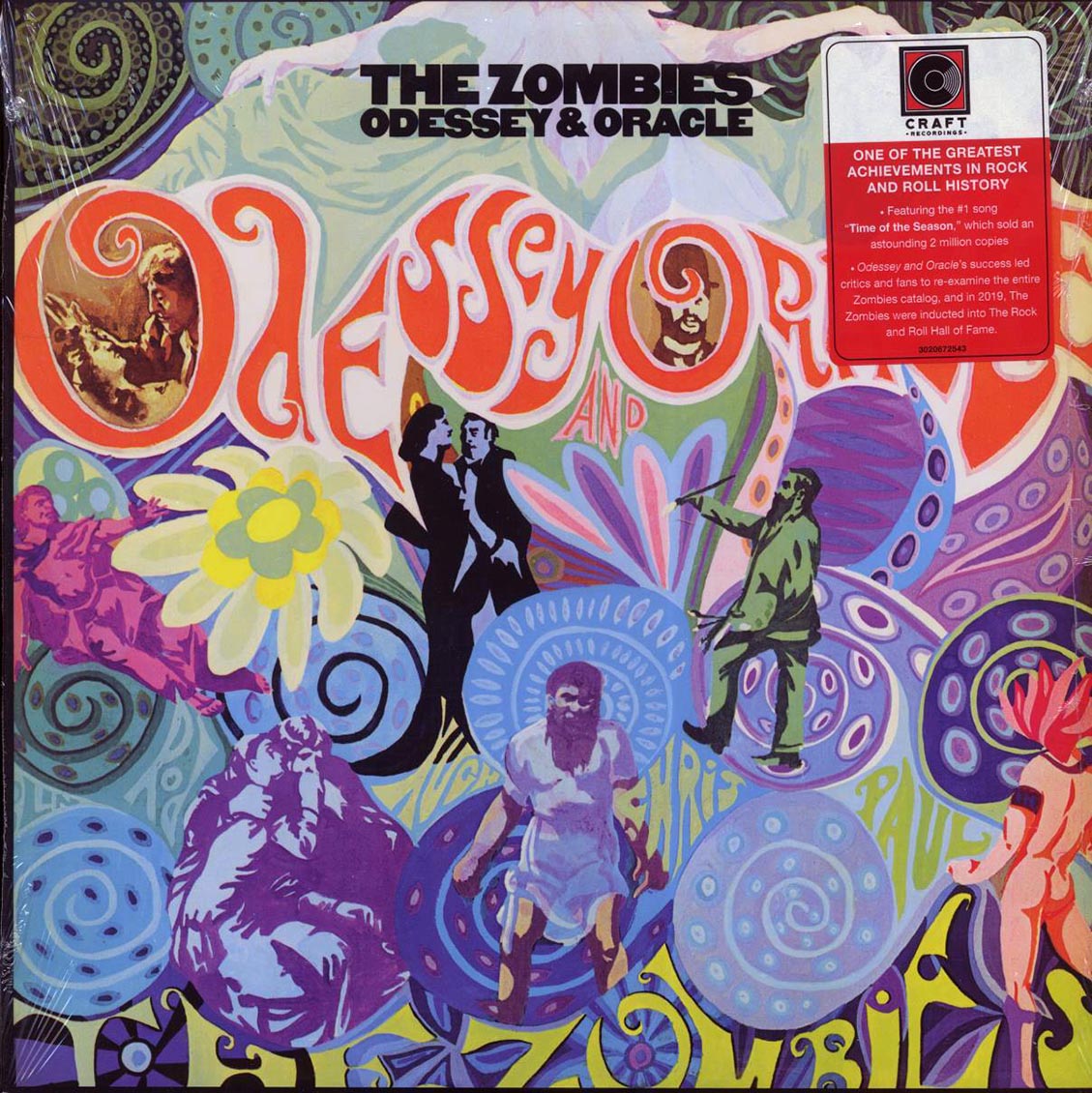 The Zombies - Odessey & Oracle vinyl LP front cover