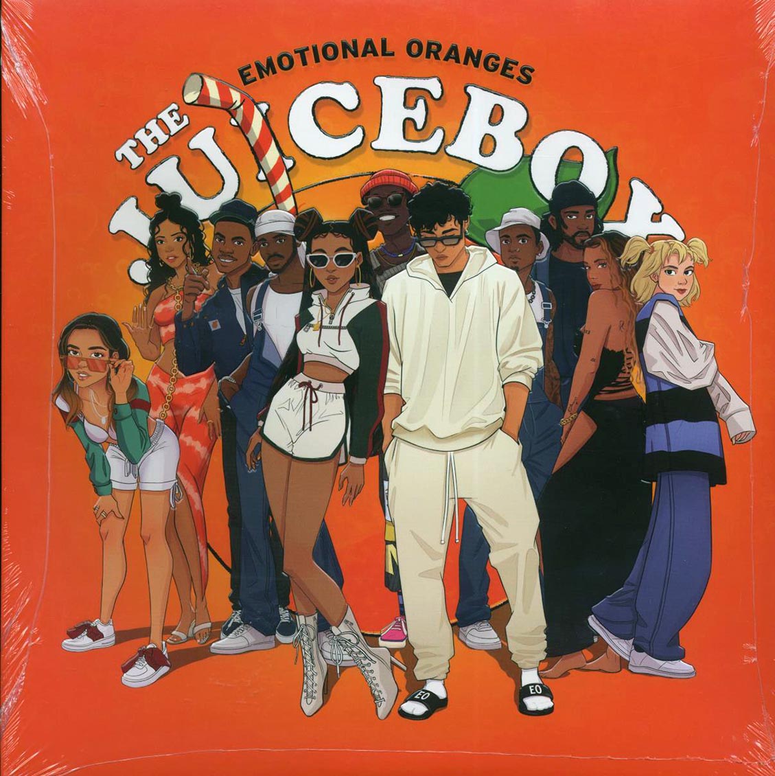 Emotional Oranges - The Juicebox vinyl LP front cover