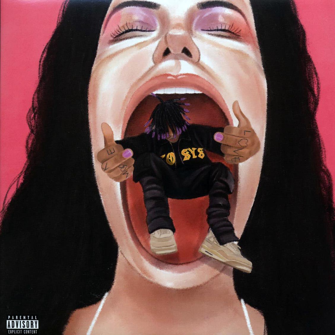 Dro Kenji - F--- Your Feelings (pink vinyl) vinyl LP front cover