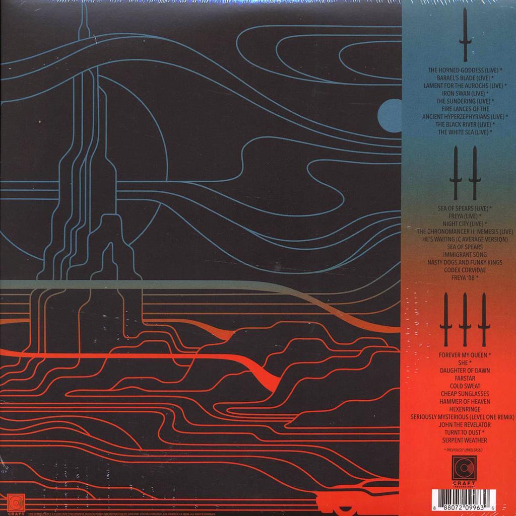 The Sword - Conquest Of Kingdoms (ltd. ed.) (3xLP) vinyl LP back cover