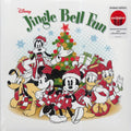 Mickey Mouse, Goofy, Donald Duck, Ronald Crenshaw. Etc. - Disney Jingle Bell Fun (ltd. ed.) (red vinyl) vinyl LP front cover