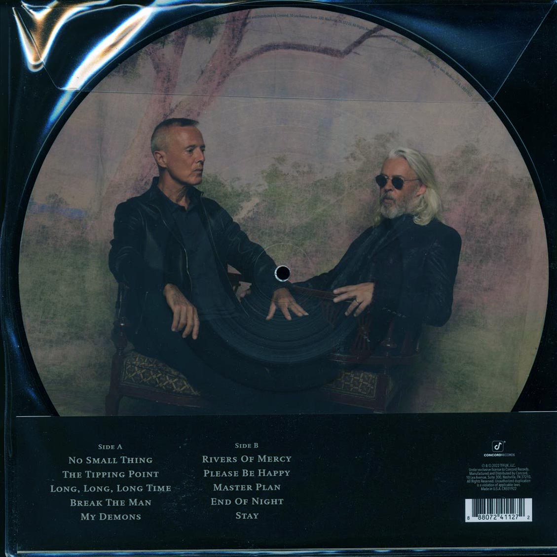 Tears For Fears - The Tipping Point (picture disc) vinyl LP back cover