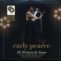 Carly Pearce - 29: Written In Stone, Live From Music City (2xLP) (gold vinyl) vinyl LP front cover