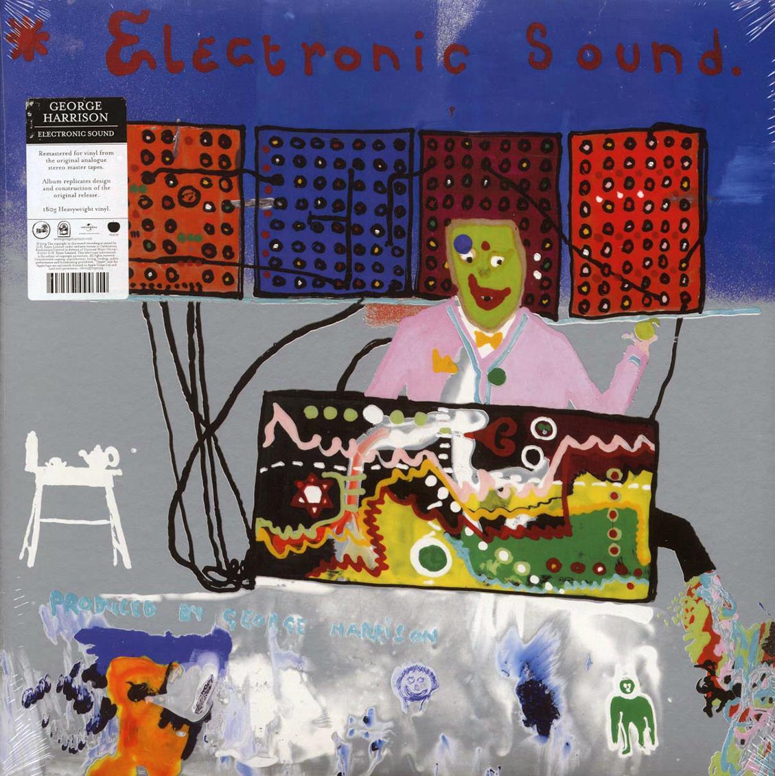 George Harrison - Electronic Sound (2017 PRESS) (180g) vinyl LP front cover