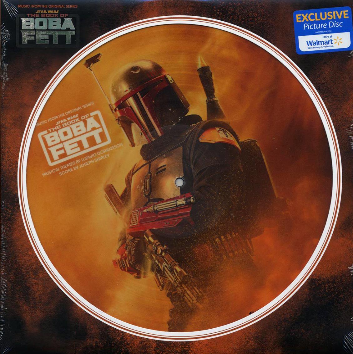Various - Star Wars: The Book Of Boba Fett, Music From The Original Series (picture disc) vinyl LP front cover